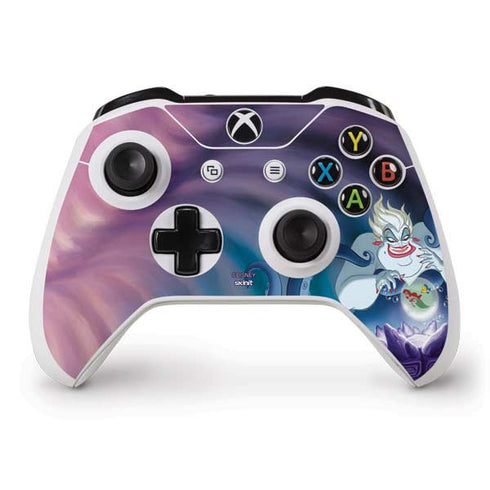 Disney Villains Ursula Ariel and Flounder Xbox One S Controller Skin
