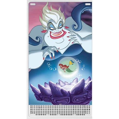 Disney Villains Ursula Ariel and Flounder Xbox Series S Skins