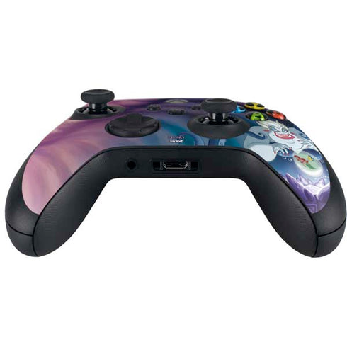 Disney Villains Ursula Ariel and Flounder Xbox Series X Controller Skin