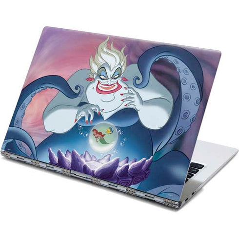 Disney Villains Ursula Ariel and Flounder Yoga 910 2-in-1 14in Touch-Screen Skin