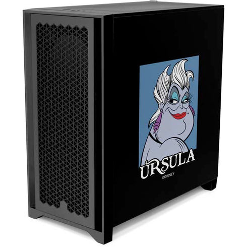 Disney Villains Ursula Corsair 4000D Tempered Glass Mid-Tower ATX Case Skin