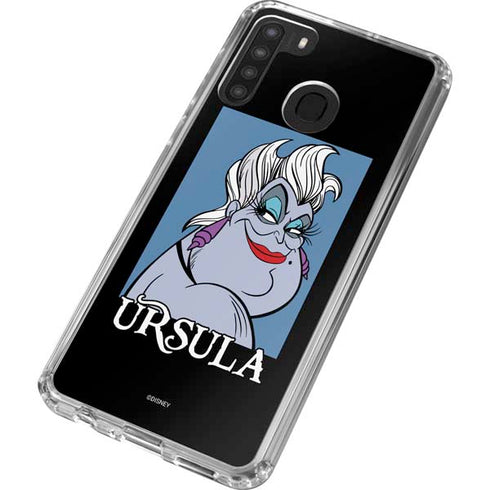 Disney Villains Ursula Galaxy A21 Clear Case