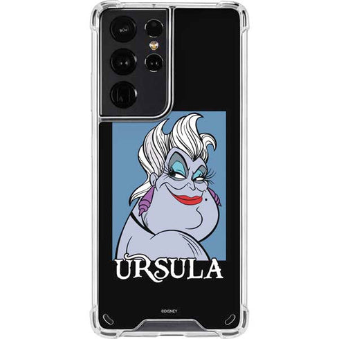 Disney Villains Ursula Galaxy S21 Ultra 5G Clear Case