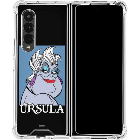 Disney Villains Ursula Galaxy Z Fold4 5G Clear Case