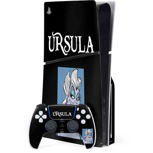 Disney Villains Ursula PS5 Slim Disk Bundle Skin