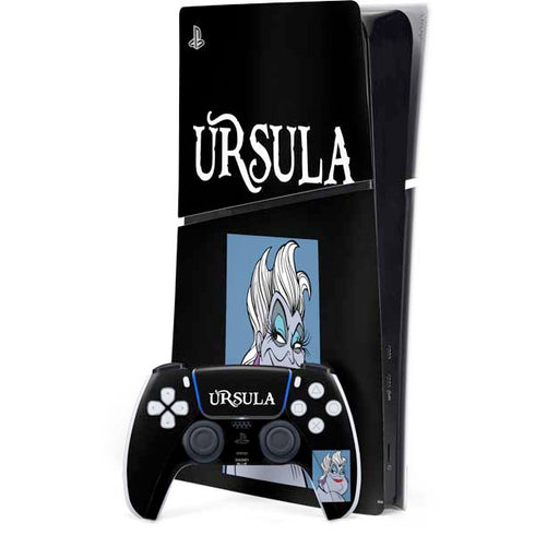 Disney Villains Ursula PS5 Slim Digital Edition Bundle Skin