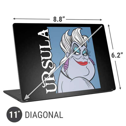 Disney Villains Ursula Universal Laptop 11in (8.8 x 6.2in) Skin