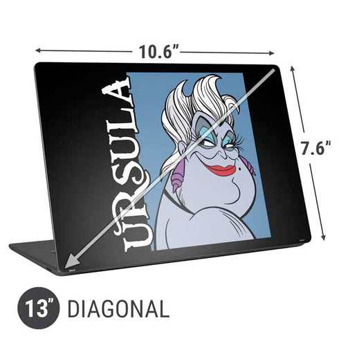 Disney Villains Ursula Universal Laptop 13in (10.6 x 7.6in) Skin