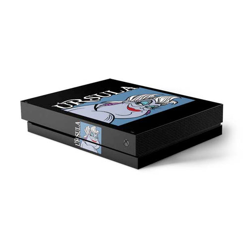 Disney Villains Ursula Xbox One X Console Skin