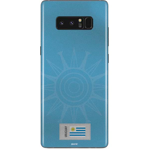 Uruguay Soccer Flag Galaxy Note 8 Skin