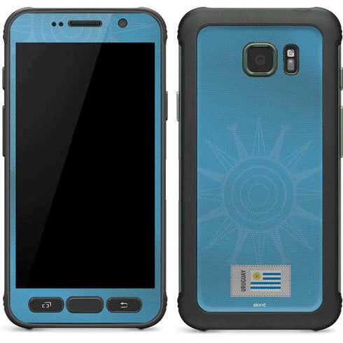 Uruguay Soccer Flag Galaxy S7 Active Skin