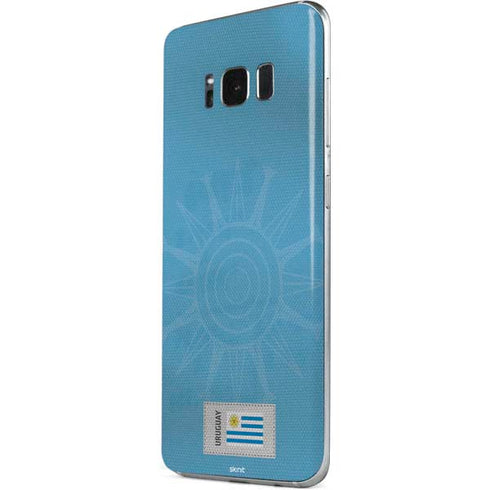 Uruguay Soccer Flag Galaxy S8 Plus Skin