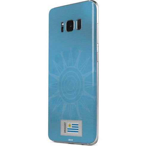 Uruguay Soccer Flag Galaxy S8 Skin