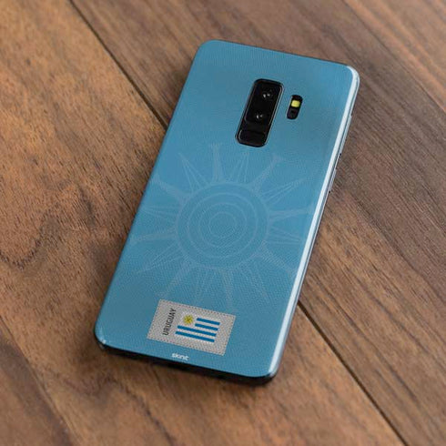Uruguay Soccer Flag Galaxy S9 Plus Skin
