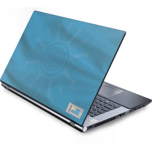 Uruguay Soccer Flag Generic Laptop Skin