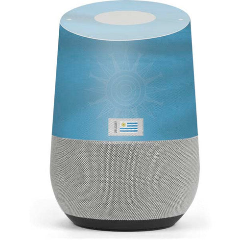 Uruguay Soccer Flag Google Home Skin