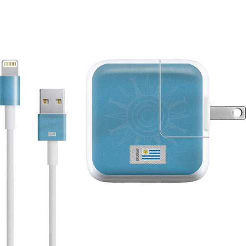 Uruguay Soccer Flag iPad Charger (10W USB) Skin