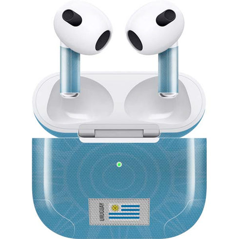 Uruguay Soccer Flag Apple AirPods (3rd Gen 2021) Skin