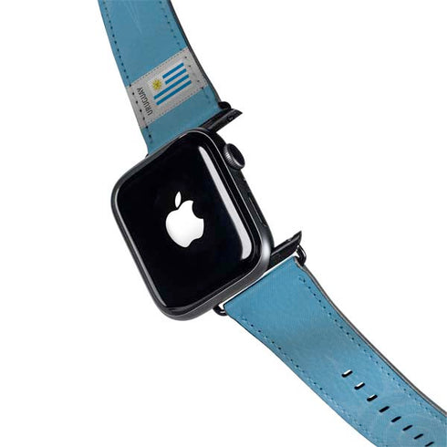 Uruguay Soccer Flag Apple Watch Band 38-40mm