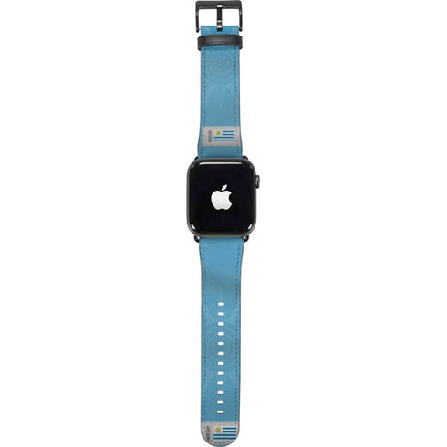 Uruguay Soccer Flag Apple Watch Band 42-44mm