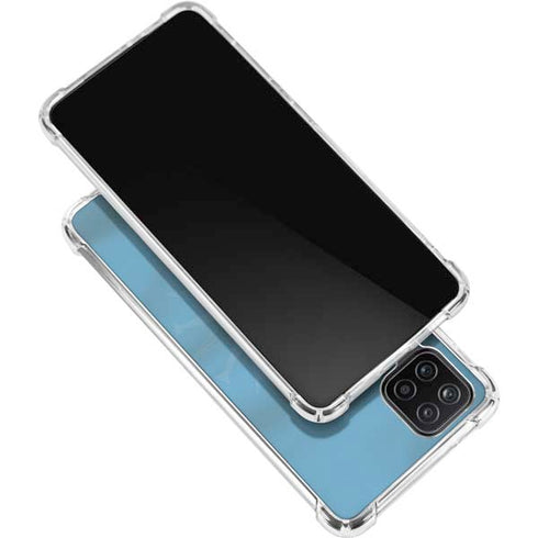 Uruguay Soccer Flag Galaxy A12 Clear Case