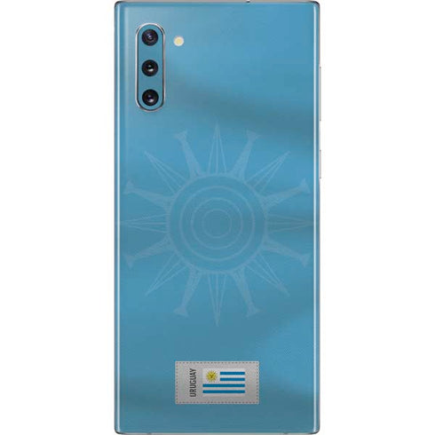 Uruguay Soccer Flag Galaxy Note 10 Skin