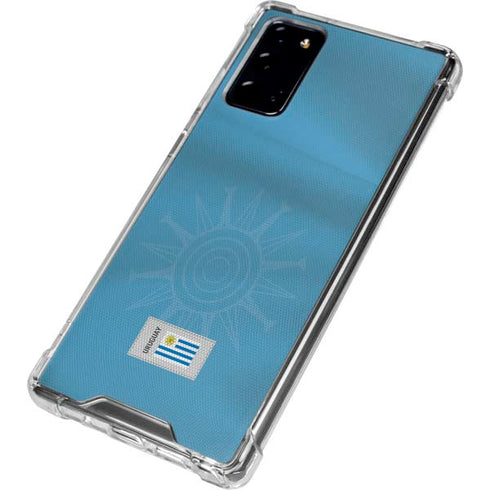 Uruguay Soccer Flag Galaxy Note20 5G Clear Case