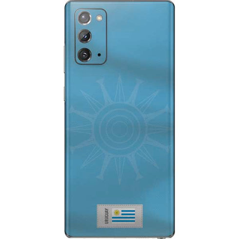 Uruguay Soccer Flag Galaxy Note20 5G Skin