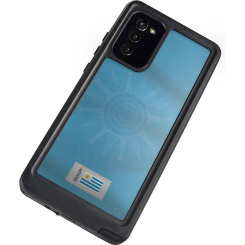 Uruguay Soccer Flag Galaxy Note20 5G Waterproof Case