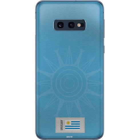 Uruguay Soccer Flag Galaxy S10e Skin