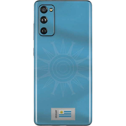 Uruguay Soccer Flag Galaxy S20 Fan Edition Skin