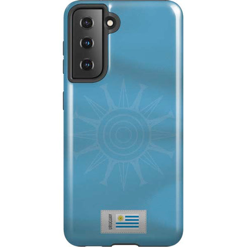 Uruguay Soccer Flag Galaxy S21 5G Pro Case