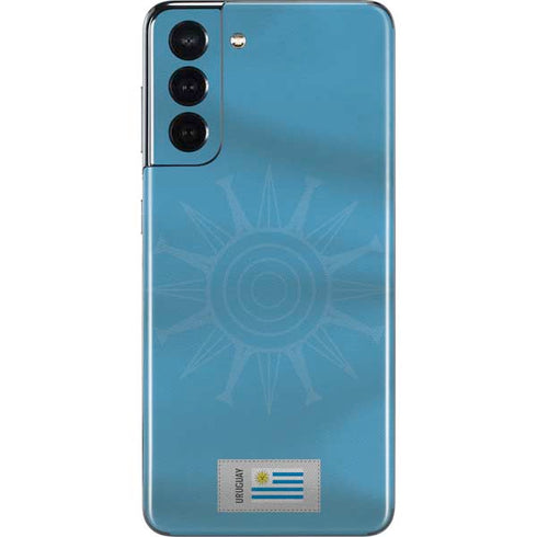 Uruguay Soccer Flag Galaxy S21 5G Skin