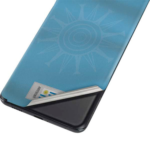 Uruguay Soccer Flag Galaxy S21 Plus 5G Skin