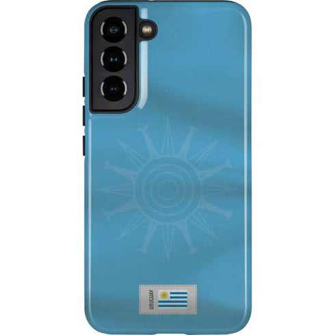Uruguay Soccer Flag Galaxy S22 Plus Pro Case