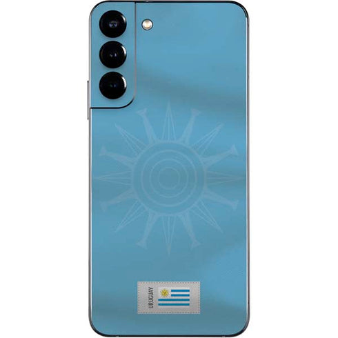 Uruguay Soccer Flag Galaxy S22 Plus Skin