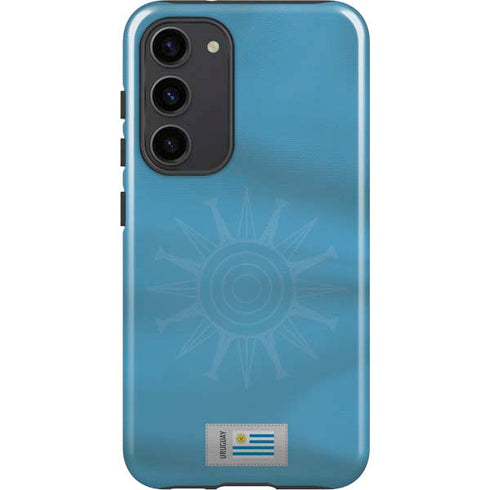 Uruguay Soccer Flag Galaxy S23 Plus Pro Case