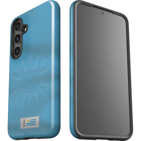 Uruguay Soccer Flag Galaxy S24 Plus Impact Case