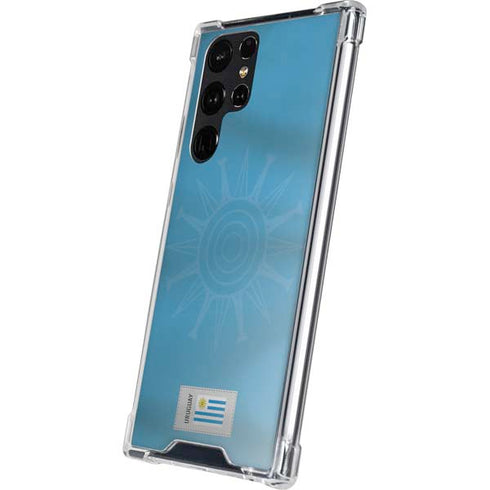 Uruguay Soccer Flag Galaxy S24 Ultra Clear Case