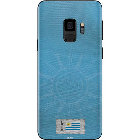 Uruguay Soccer Flag Galaxy S9 Skin