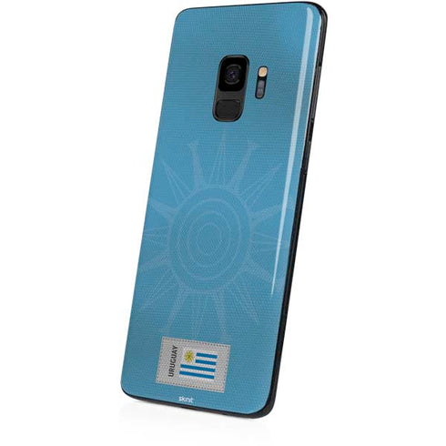 Uruguay Soccer Flag Galaxy S9 Skin