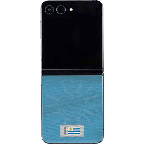 Uruguay Soccer Flag Galaxy Z Flip5 5G Skin