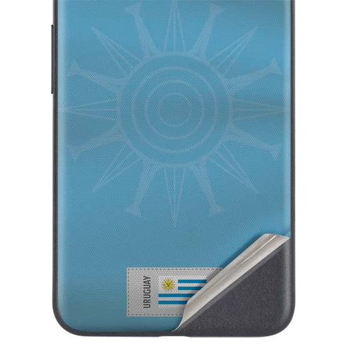 Uruguay Soccer Flag Google Pixel 5a Skin