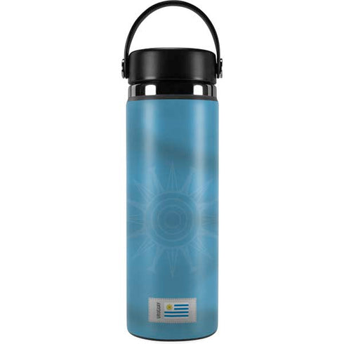 Uruguay Soccer Flag Hydro Flask 20oz Wide Mouth Skin