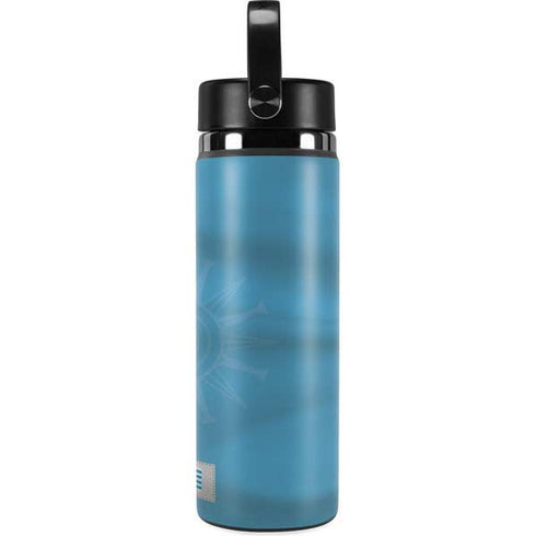 Uruguay Soccer Flag Hydro Flask 20oz Wide Mouth Skin