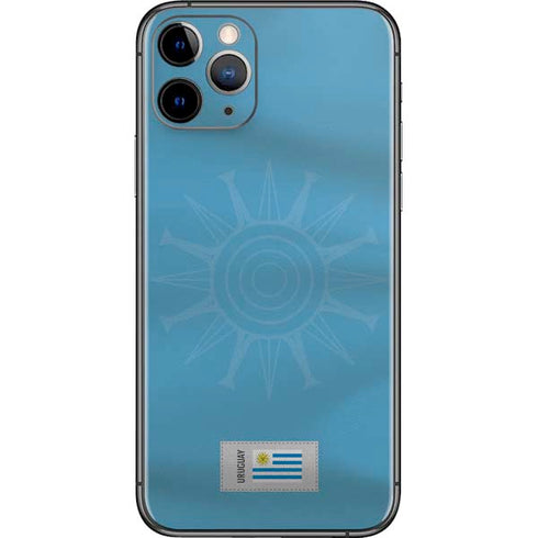 Uruguay Soccer Flag iPhone 11 Pro Skin