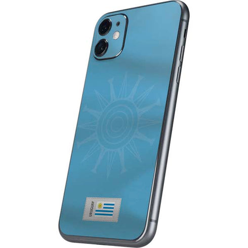 Uruguay Soccer Flag iPhone 11 Skin