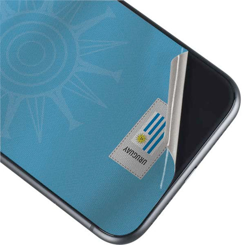 Uruguay Soccer Flag iPhone 11 Skin