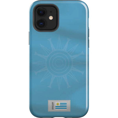 Uruguay Soccer Flag iPhone 12 Impact Case
