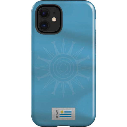 Uruguay Soccer Flag iPhone 12 Mini Impact Case
